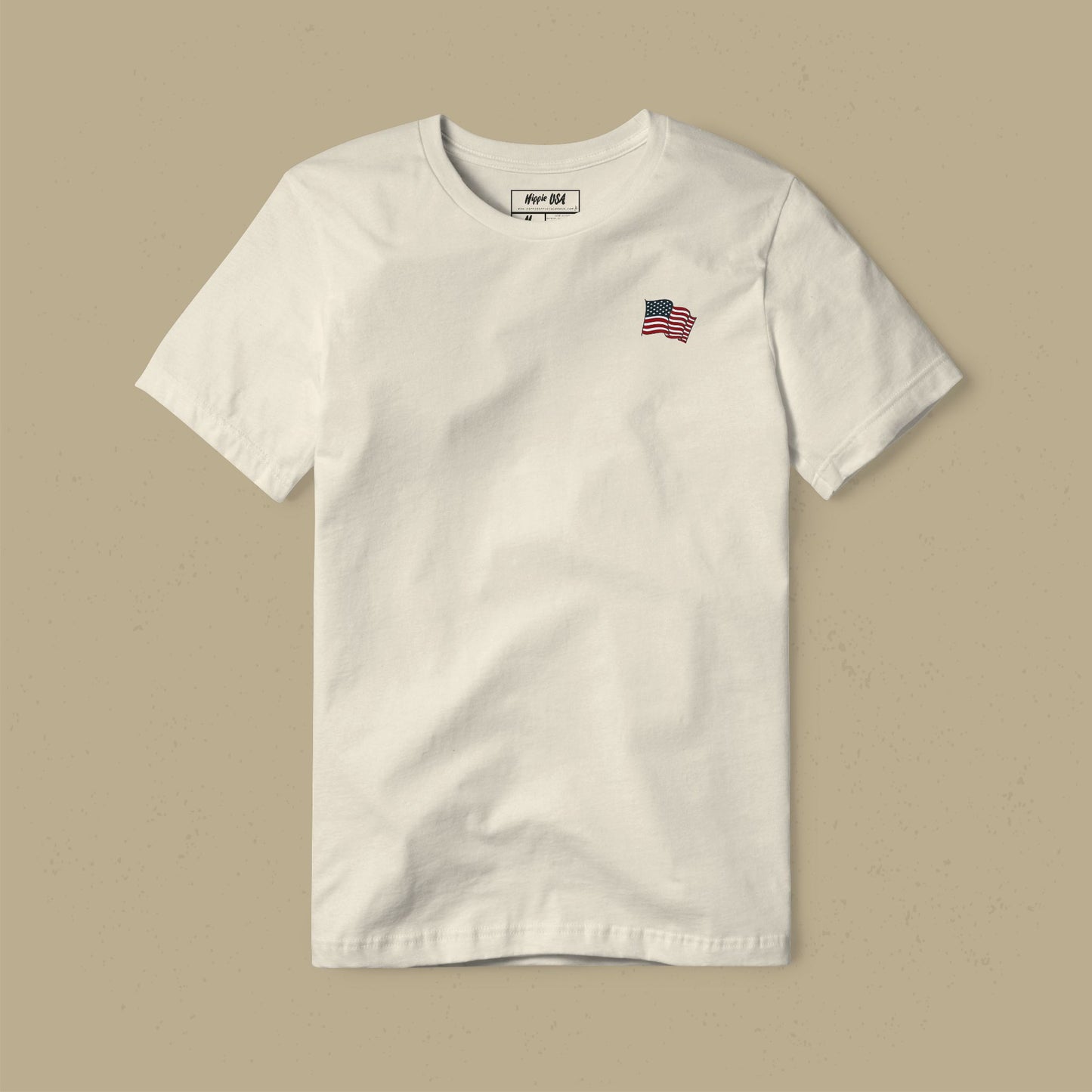 Americana Bold Freedom Tee - Vintage White - HIPPIE Official