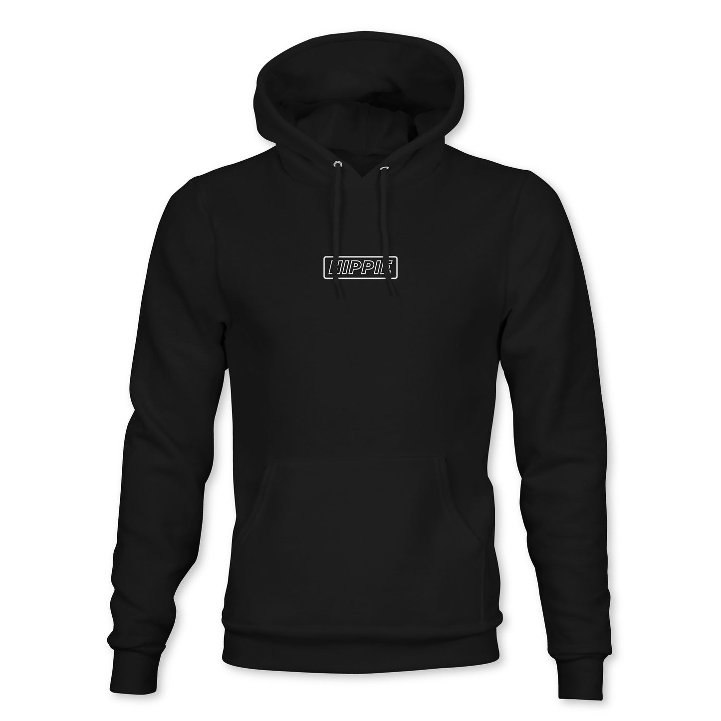 Happy To Be Here Hoodie - Black - HIPPIE Official