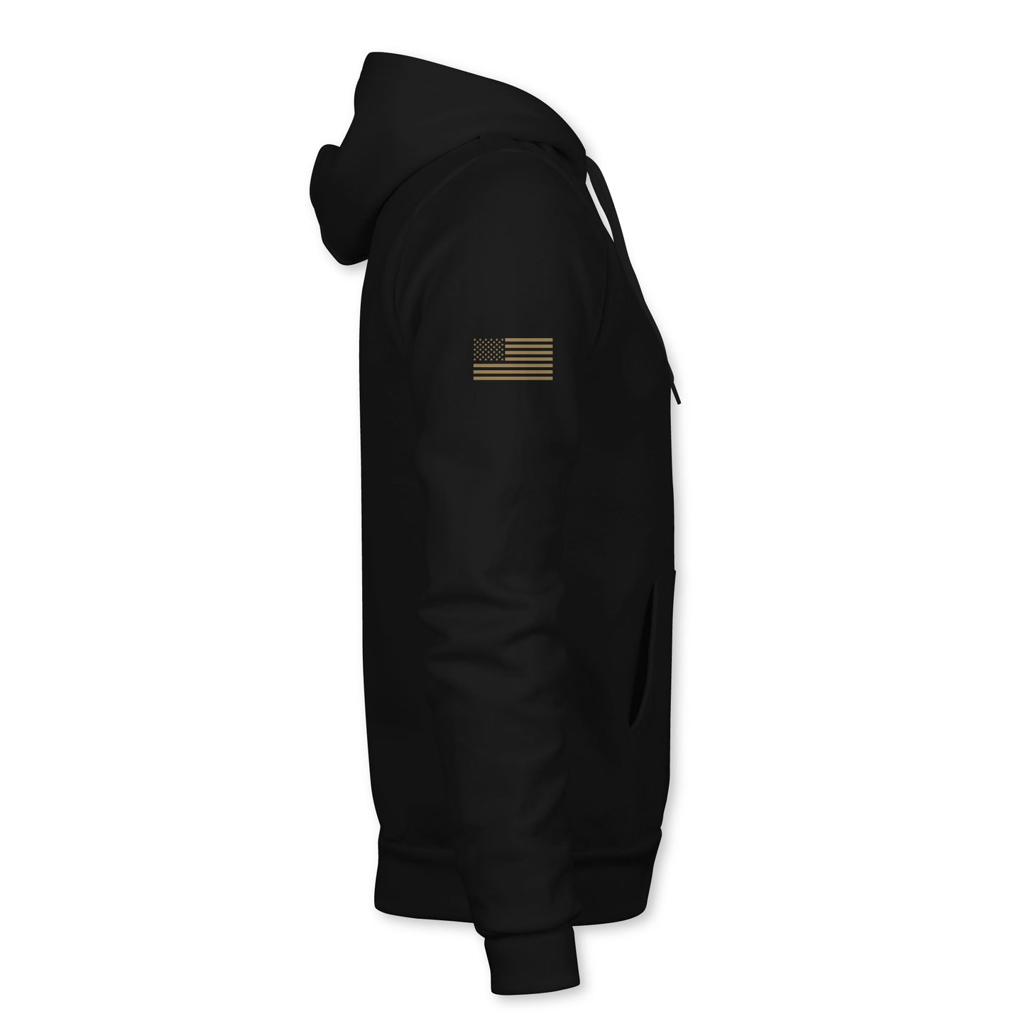 American Dream Hoodie - Black & Coyote - HIPPIE Official
